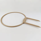 Large circle trellis at an angle to show the thicker base