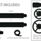 Extendable Plant Pole Set