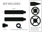 Extendable Plant Pole Set