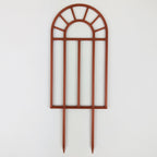 Arch window trellis in copper, large size