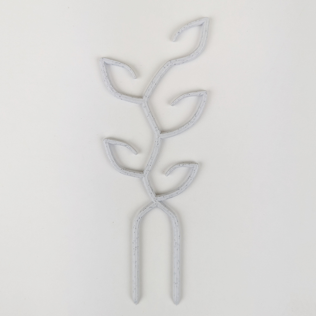 Small leaf trellis in color marble