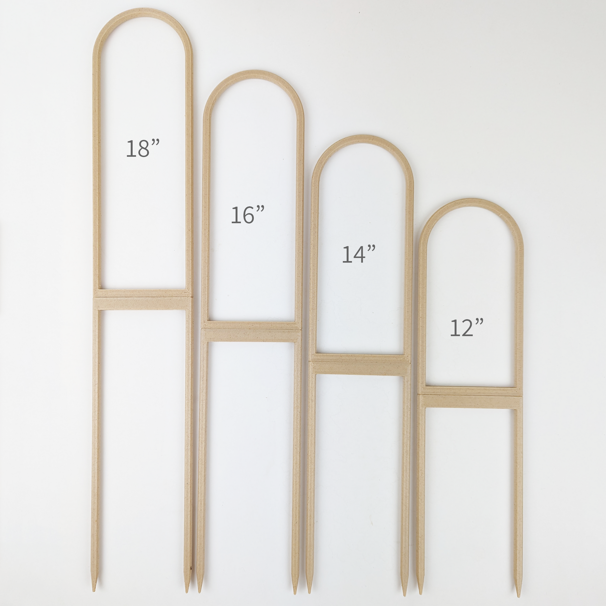 Side by side extra large U trellises in all sizes