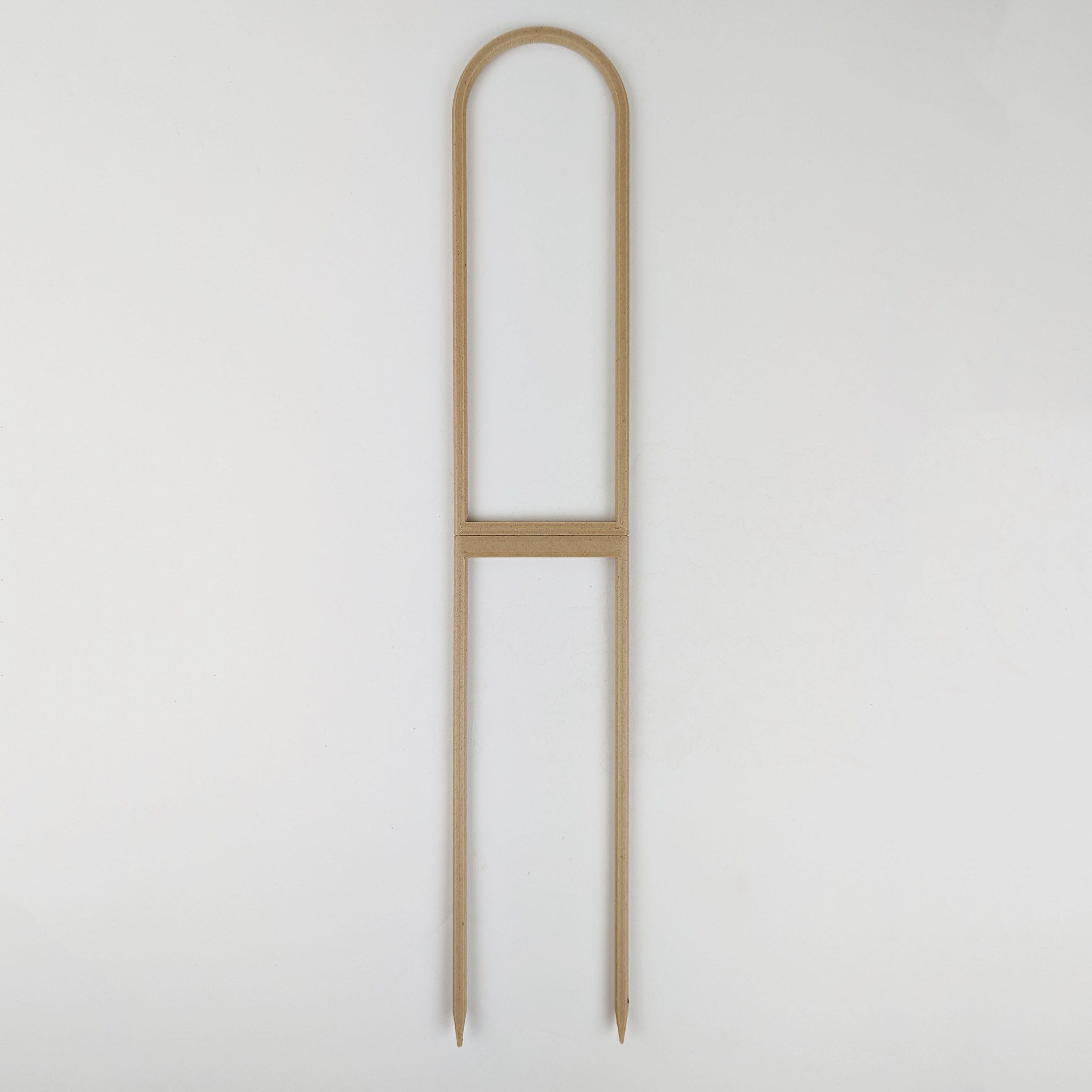 Extra large U trellis in color wood