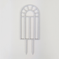 Arch window houseplant trellis in white, small
