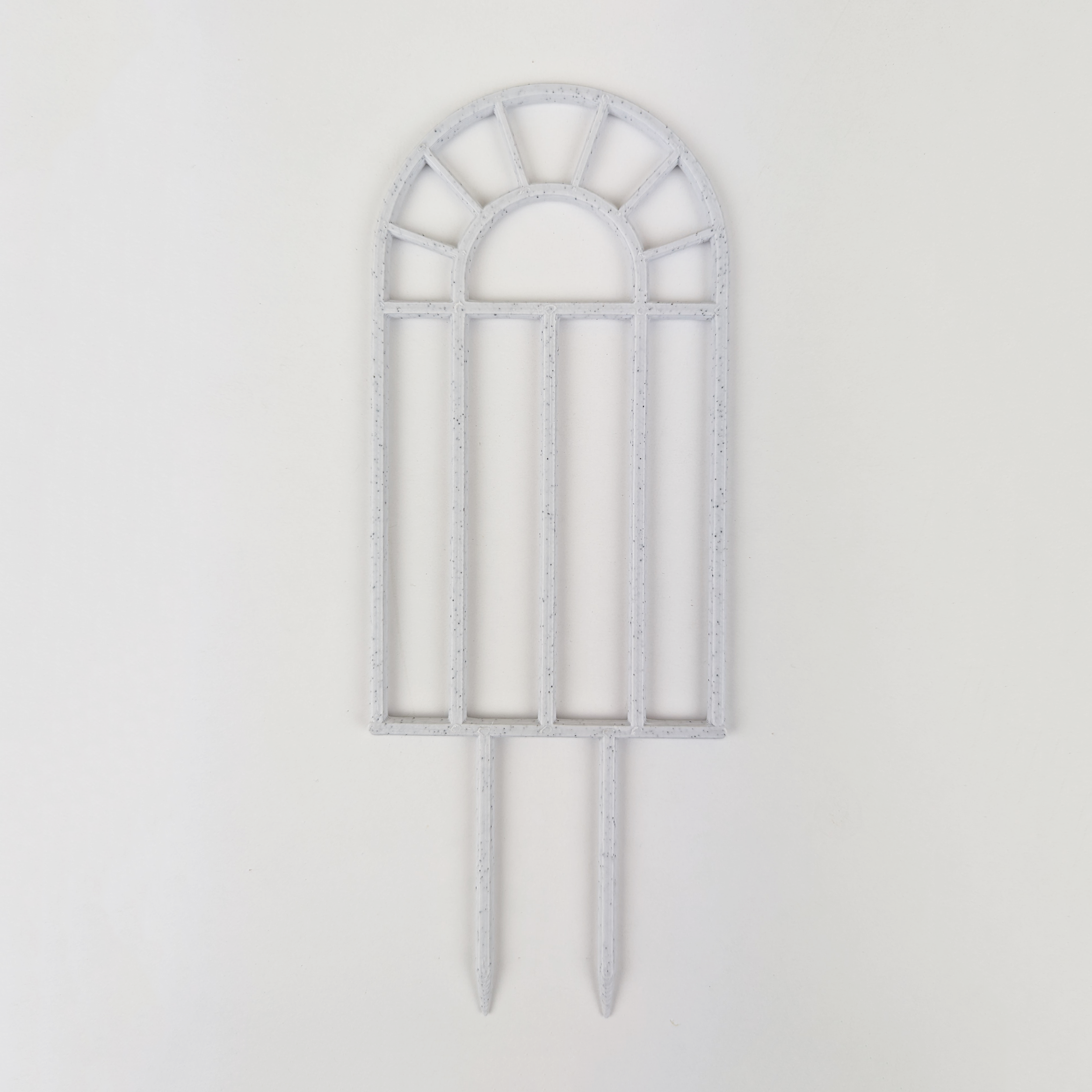 Arch window houseplant trellis in white, small